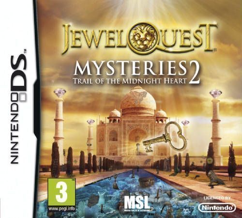 Jewel Quest Mysteries 2 - Trail Of The Midnight Heart (Europe) Game Cover